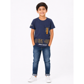 Soviet Boys Sub Zero Short Sleeves Fashion T-Shirt In Navy