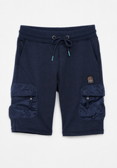 Soviet Boys Superior Fashion Track Short In Navy