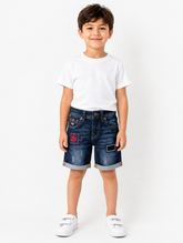 Soviet Boys Swish Denim Short In Dark Indigo
