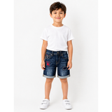 Soviet Boys Swish Denim Short In Dark Indigo