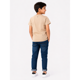 Soviet Boys Vivid Short Sleeves Fashion T-Shirt In Khaki