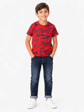 Soviet Boys Whirlwind Short Sleeves Fashion T-Shirt In Red