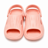 Soviet Girls Komodo Casual Push In Sandals In Dusty Pink