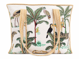 Stella Morgan Large Animal Printed Shopper In White
