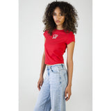 Sissy boy Red Baby T-Shirt With Pearl Branded