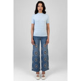 Sissy Boy Womens Next Level Knit Top In Pale Blue