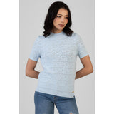 Sissy Boy Womens Next Level Knit Top In Pale Blue