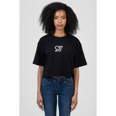 Sissy Boy Womens Endless Spring Boxy T-Shirt In Black