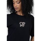 Sissy Boy Womens Endless Spring Boxy T-Shirt In Black