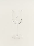 Polo White Wine Glasses 4 Piece Set In Transparent
