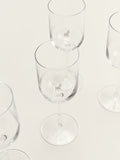 Polo White Wine Glasses 4 Piece Set In Transparent