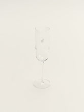 Polo Champagne Flute Glasses 4 Piece Set in Transparent
