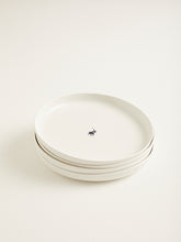 Polo Classic High Rim Dinner Plate 4 Piece Set In White