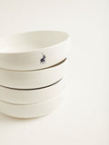 Polo Classic Snack Bowl 4 Piece Set In White