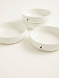 Polo Classic Snack Bowl 4 Piece Set In White