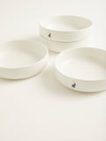 Polo Classic Snack Bowl 4 Piece Set In White