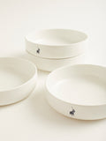 Polo Classic Snack Bowl 4 Piece Set In White