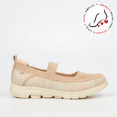 Heart & Sole Ladies Taaliyah Shoes In Beige