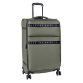 Ted Baker Quantum Trolley Luggage Case In Green