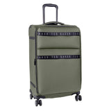 Ted Baker Quantum Medium Trolley Case In Green