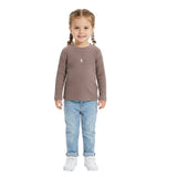 Polo Girls Tessa Rib T-Shirt In Iron