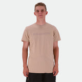 Salomon Mens Tonal Short Sleeves T-Shirts In Khaki
