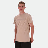 Salomon Mens Tonal Short Sleeves T-Shirts In Khaki
