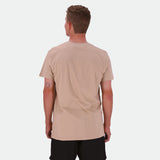 Salomon Mens Tonal Short Sleeves T-Shirts In Khaki