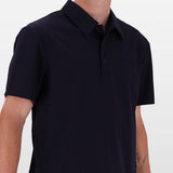 Salomon Mens Everyday Short Sleeves Golfer In Blue Nights