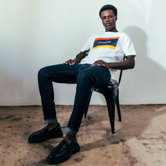 Tshepo Mens Flagship Screen T-Shirt In White