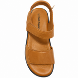 Hush Puppies Ladies Yvone Leather Sandals In Tan
