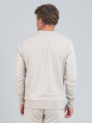 Ben Sherman Mens Target Crew Sweater Sustained Grey