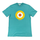 Ben Sherman Mens Target T-Shirt In Aqua