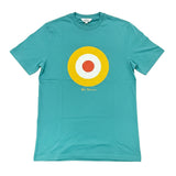 Ben Sherman Mens Target T-Shirt In Aqua