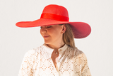 Matilda Womens Tau Collection Hat In Cranberry