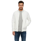 Vialli Mens Oil Gunpowder Jacket In White