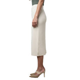 Polo Womens Tiffany Knit Skirt In Oatmeal
