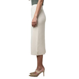 Polo Womens Tiffany Knit Skirt In Oatmeal