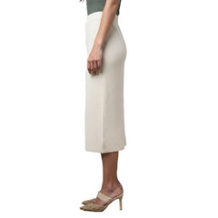 Polo Womens Tiffany Knit Skirt In Oatmeal