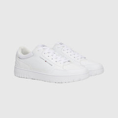 Tommy Hilfiger Mens Shoes Basket Core White