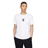 Tommy Hilfiger Mens Vertical White Flag T-Shirt