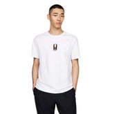 Tommy Hilfiger Mens Vertical White Flag T-Shirt