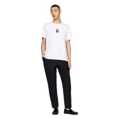 Tommy Hilfiger Mens Vertical White Flag T-Shirt