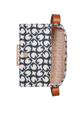 Guess Womens Tracie Shoulder Bag In Navy