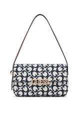 Guess Womens Tracie Shoulder Bag In Navy
