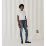 Tshepo Jeans Ladies Embroidered Monarch T-Shirt In White