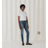 Tshepo Jeans Ladies Embroidered Monarch T-Shirt In White
