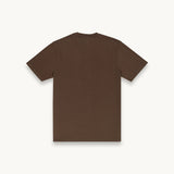 Tshepo Jeans Unisex Flagship Small Print T-Shirt In Espresso