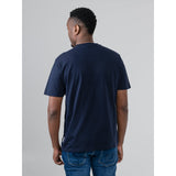 Ben Sherman Mens Typography Headphones T-Shirt In Navy
