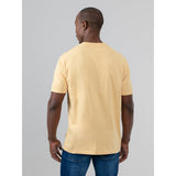 Ben Sherman Mens Typography Headphones T-Shirt In New Wheat